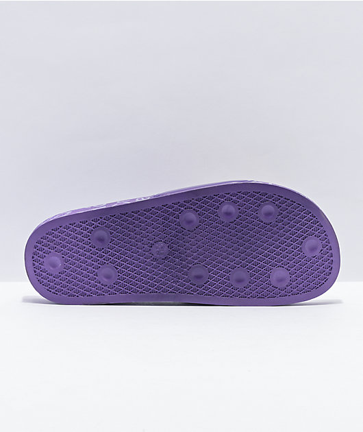 Cross Colours x Aaliyah Hug Purple Slide Sandals