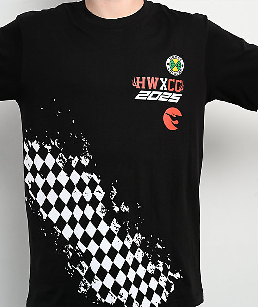 Cross Colours x Hot Wheels Speedway Motors Black T-Shirt