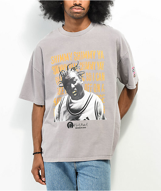 Off-white Graffiti Skate T-shirt In Gray