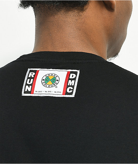 Cross Colours x RUN DMC BBoyz Black T-Shirt | Zumiez