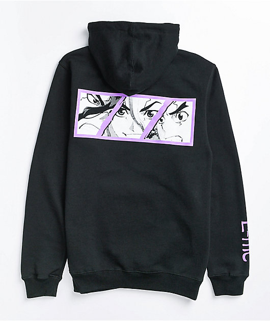 Crunchyroll x Dr. Stone Eyes Black Hoodie Zumiez