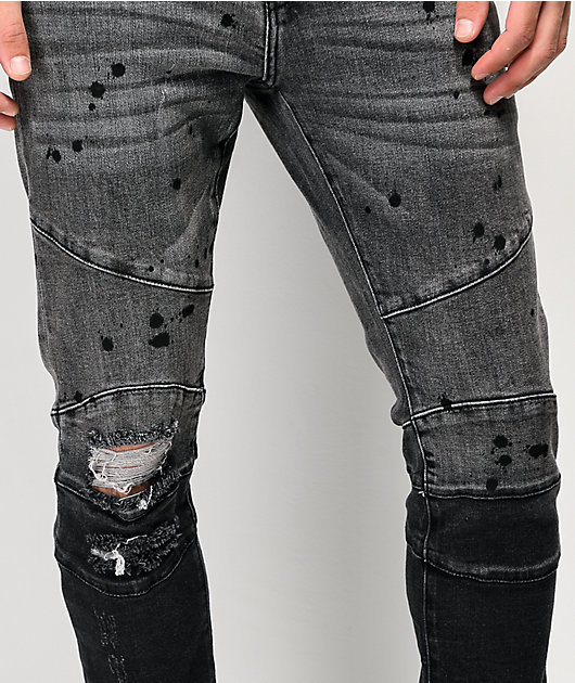 Crysp Denim Montana jeans negros teñidos
