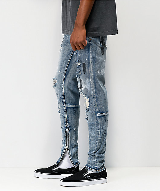 Crysp Pacific Spring Washed Denim Jeans