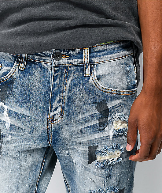Crysp Pacific Spring Washed Denim Jeans