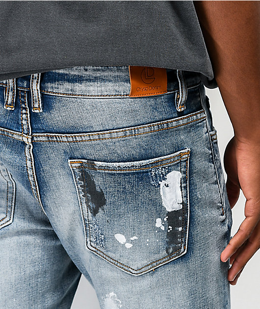 Crysp Pacific Spring Washed Denim Jeans