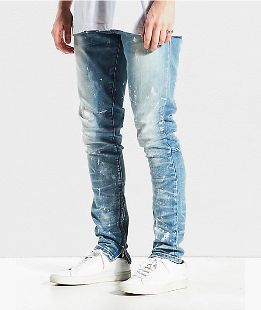 Crysp Pacific Vintage Stone Skinny Jeans