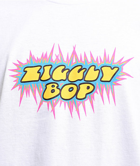 D'Aydrian Harding Ziggly Bop Explosive White T-Shirt | Zumiez