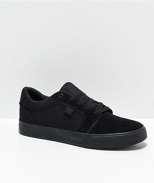 DC Anvil TX SE All Black Skate Shoes 