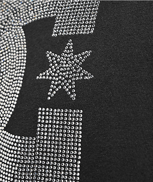 DC Black Star Black T-Shirt