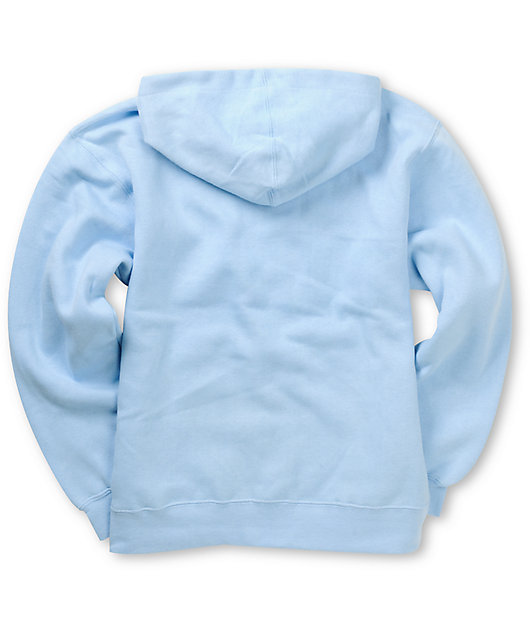 boys light blue hoodie