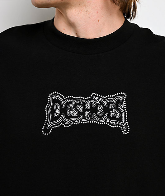 DC Burning Diamonds Black T-Shirt