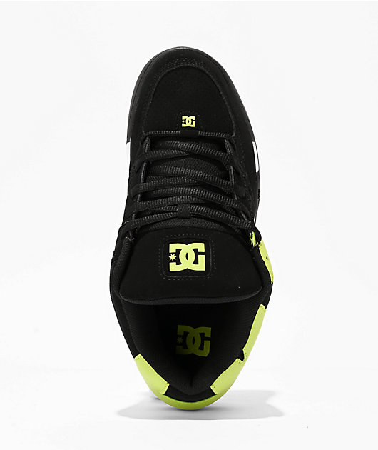 DC Command Black & Lime Skate Shoes