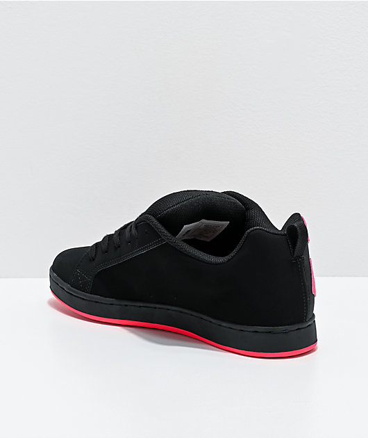 tenis dc mujer negros