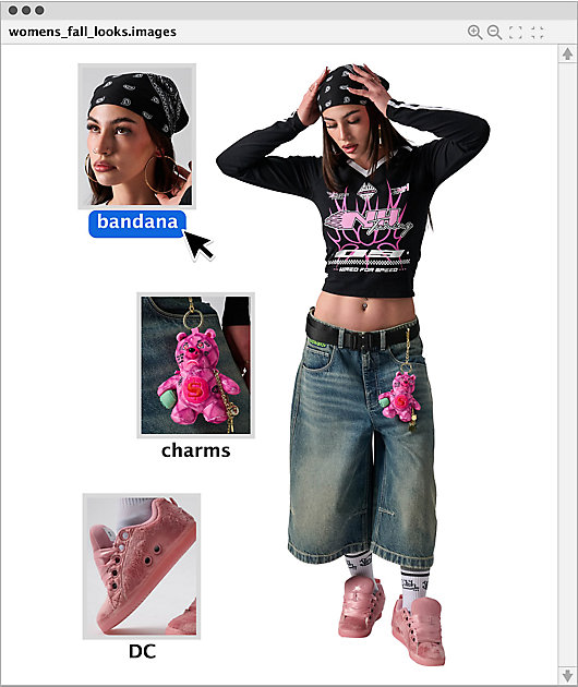 DC Court Graffik Puff Pink Skate Shoes
