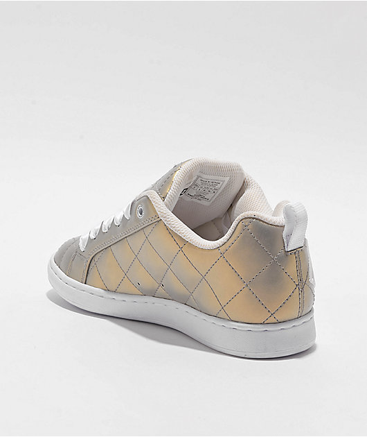 DC Court Graffik SE Light Gold Skate Shoes