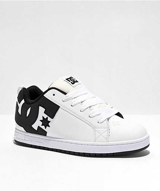 Skate | Zumiez Shoes DC Black White & Graffik Court
