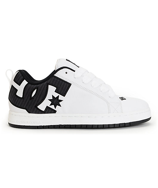 dc shoes court graffik white