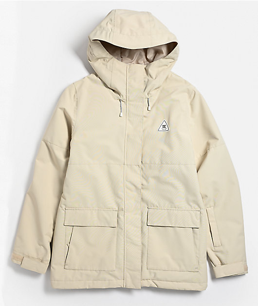 DC Cruiser Oatmeal 10K Snowboard Jacket | Zumiez