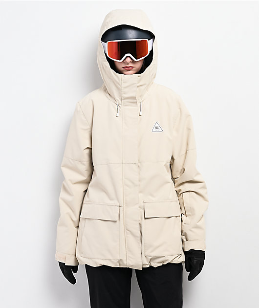 DC Cruiser Oatmeal 10K Snowboard Jacket