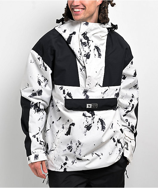 DC DC 43 Snow Camo Anorak Snowboard Jacket Zumiez