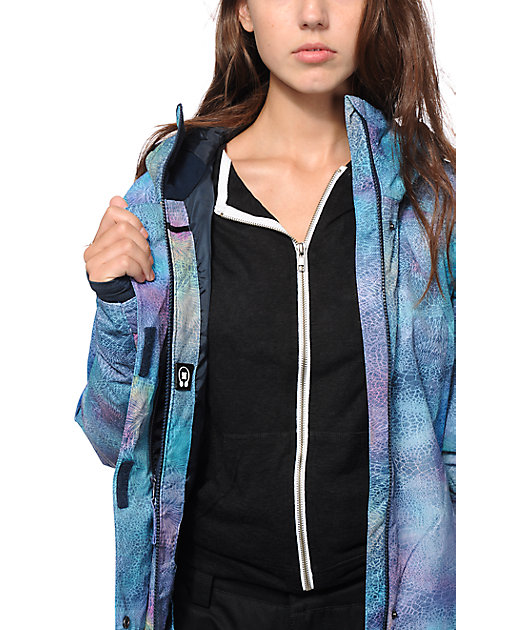 dc womens snowboard jacket