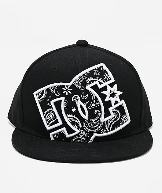 DC Double That Black & Paisley Snapback Hat