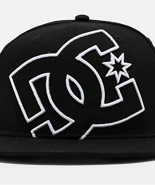 DC Double That Black Snapback Hat