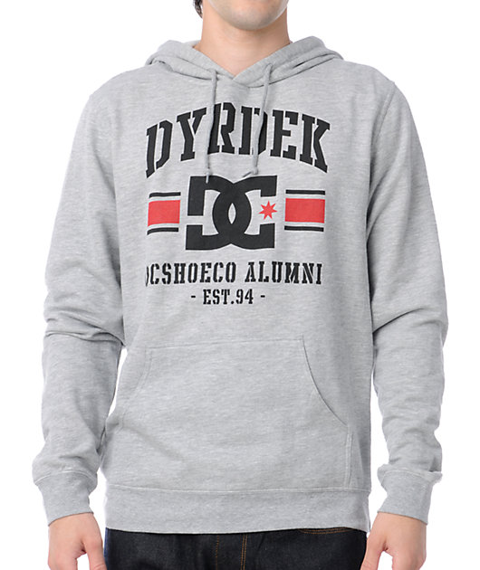 DC Dyrdek Alumni Grey Pullover Hoodie 