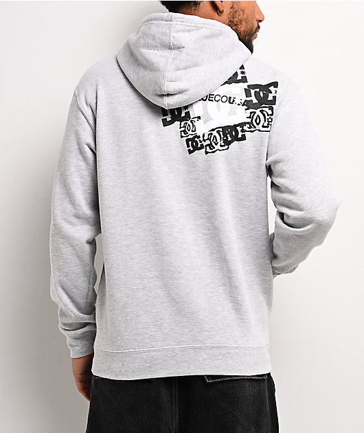 DC Erosion Heather Grey Hoodie