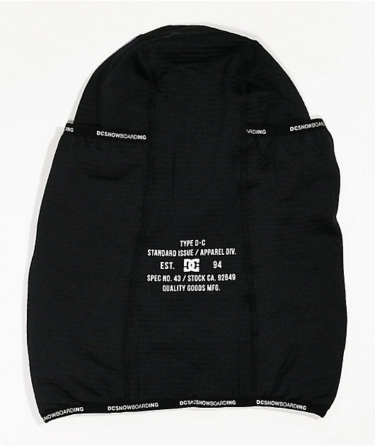 DC Felony Black Balaclava
