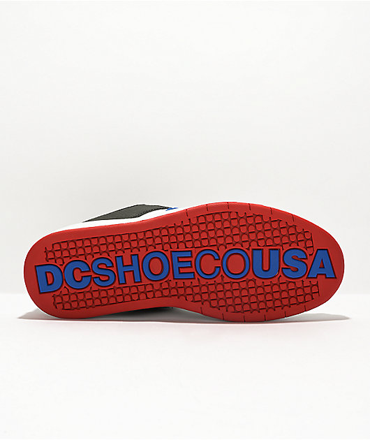 DC Kids Lynx Zero White & Blue Skate Shoes | Zumiez