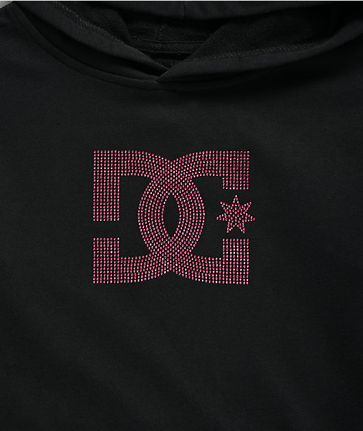 DC Kids Rhinestone Black Hoodie