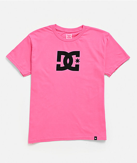 DC Kids Star Pink & Black T-Shirt