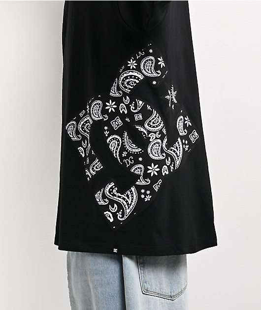 DC Lanai Black & Paisley T-Shirt