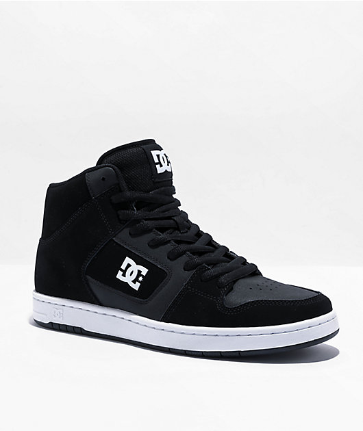 black high top dc shoes