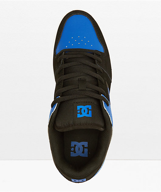 DC Manteca 4 Black & Blue Skate Shoes