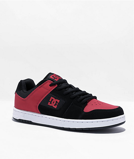 DC Manteca 4 Black Red Skate Shoes Zumiez