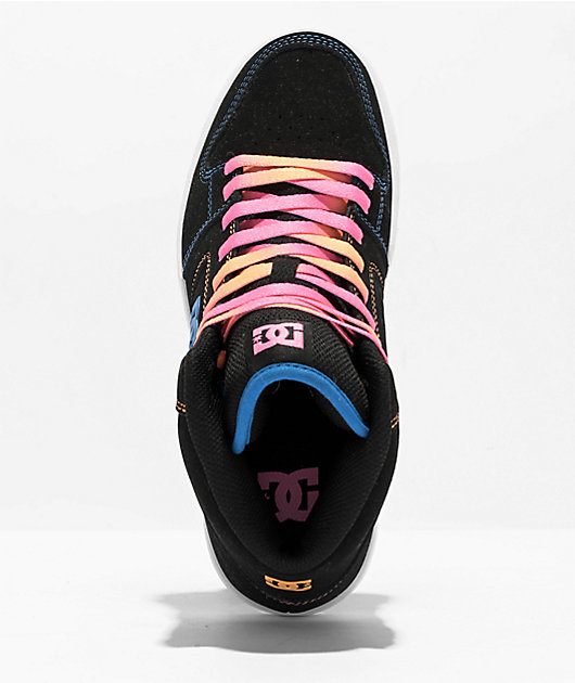 DC Manteca Hi Black Multi Skate Shoes Zumiez