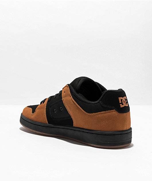DC Manteca Wheat Black Skate Shoes Zumiez