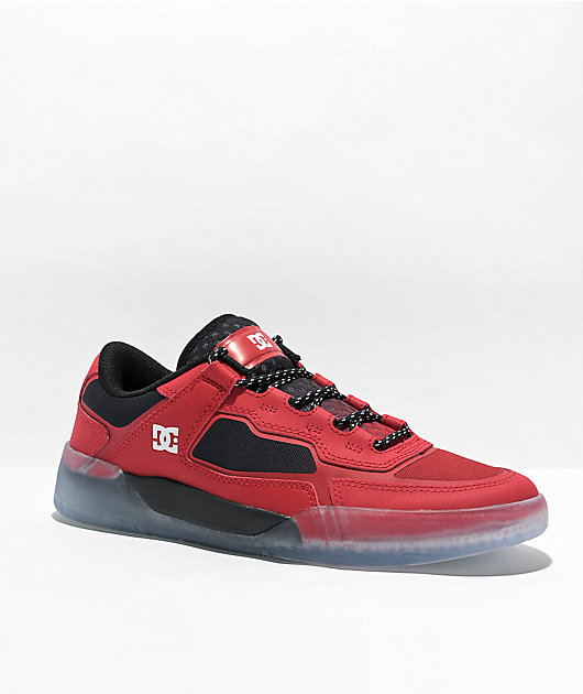 DC Metric LE Nubuck Red Skate Shoes