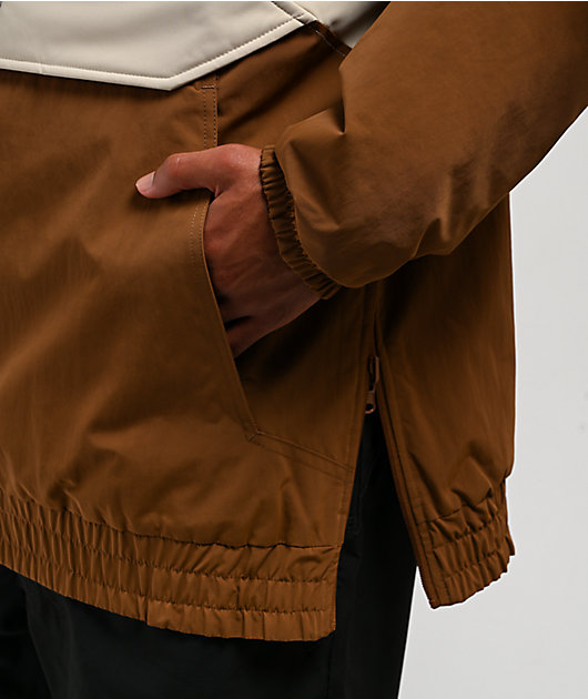 DC Nexus Anorak Brown & Black Insulated Reversible 5K Snowboard