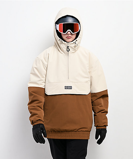 DC Nexus Anorak Brown & Black Insulated Reversible 5K Snowboard