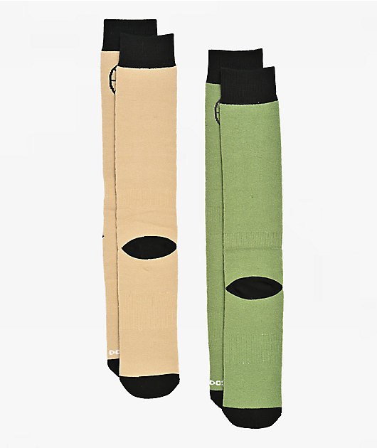 DC Performance Globe 2 Pack Snow Socks