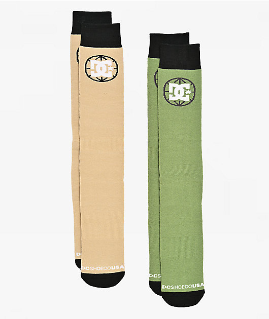 DC Performance Globe 2 Pack Snow Socks