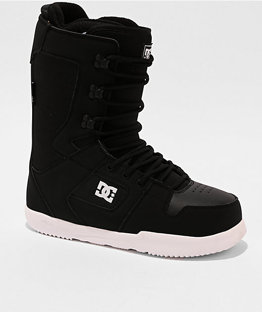 DC Phase BOA® Black & White Snowboard Boots 2026 | Zumiez