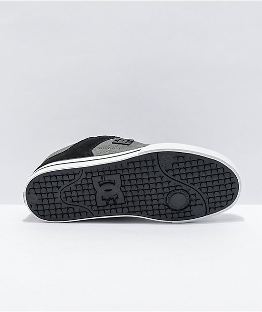 DC Pure SE Black & Grey Skate Shoes