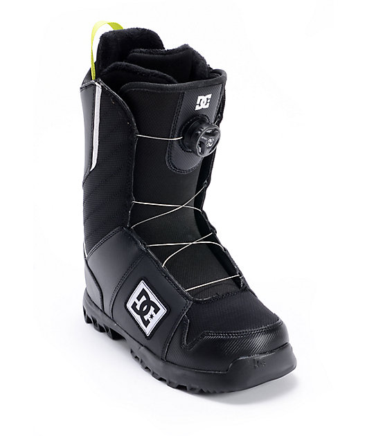 dc scout boa snowboard boots