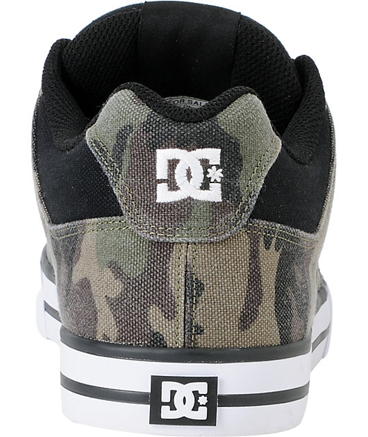 camouflage dc shoes