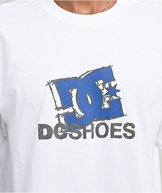 DC Sketch Book White T-Shirt | Zumiez