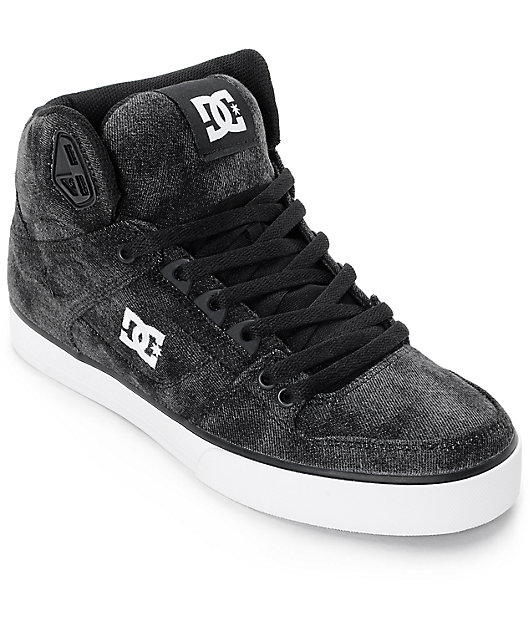 dc high top skate shoes